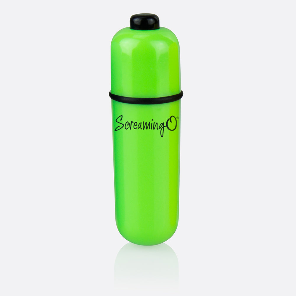 Colorpop Bullet - Each - Green – Rechargeable, Discreet, Intimate Wellness Accessory – Quiet, Rechargeable, Waterproof, Couples & Solo Use, Discreet Intimate Wellness Accessory