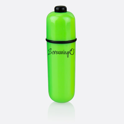 Colorpop Bullet - Each - Green – Rechargeable, Discreet, Intimate Wellness Accessory – Quiet, Rechargeable, Waterproof, Couples & Solo Use, Discreet Intimate Wellness Accessory