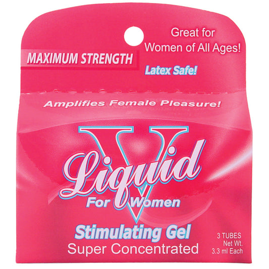 Liquid V For Women Stimulating Gel 3Pk.