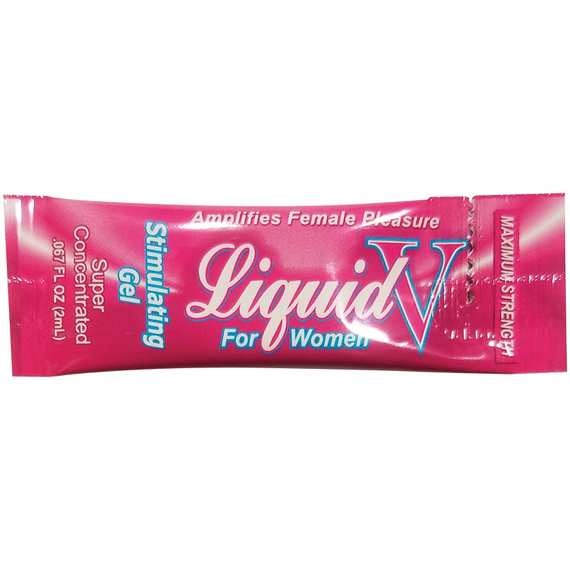 Liquid V For Women Stimulating Gel Foil.