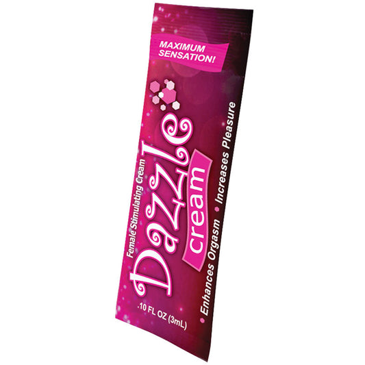 Dazzle Female Stimulating Cream Foil.