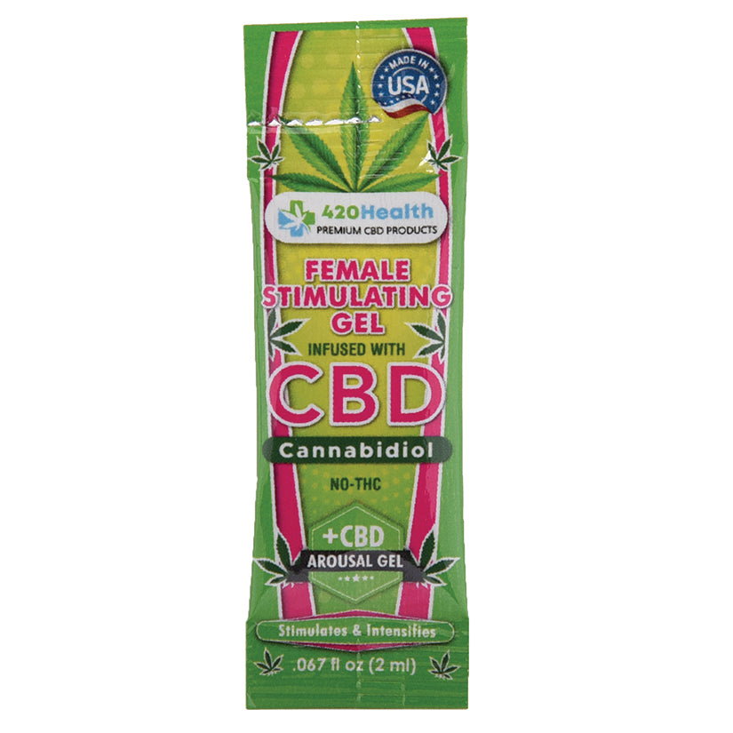 420 Health Female Stimulating Gel Foil.