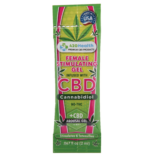 420 Health Female Stimulating Gel Foil.