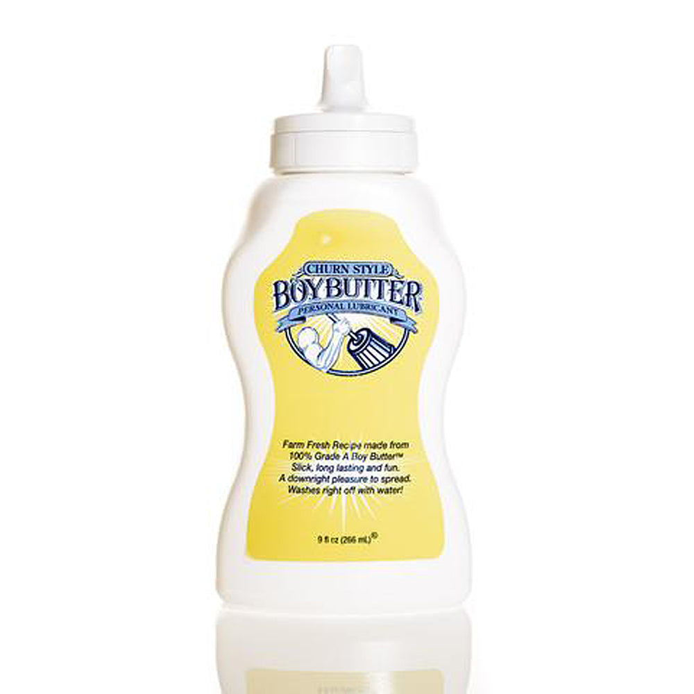 Boy Butter Original 9 oz Squeeze Bottle – Rechargeable, Discreet, Intimate Wellness Accessory – Quiet, Rechargeable, Waterproof, Couples & Solo Use, Discreet Intimate Wellness Accessory