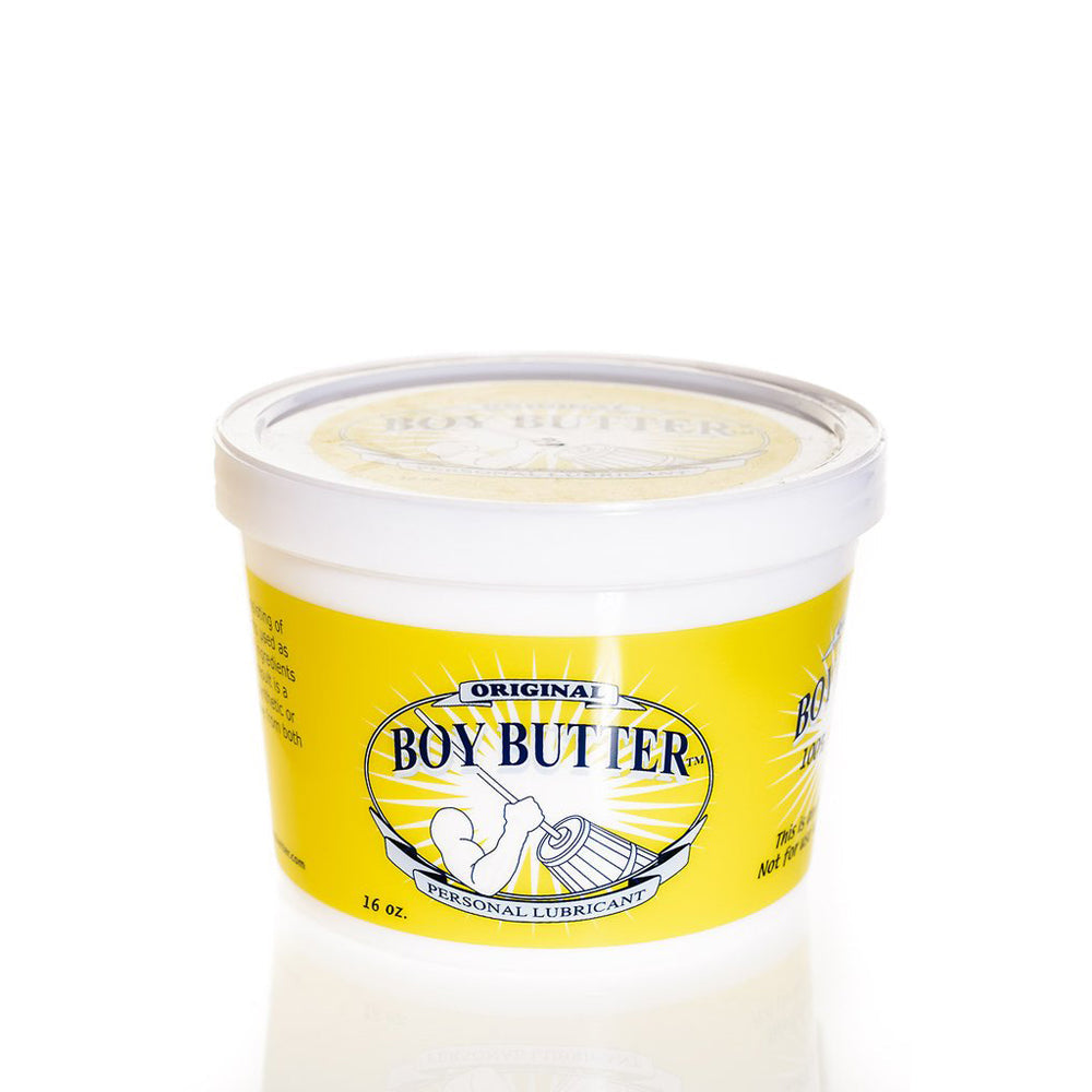 Boy Butter Original 16 oz Tub – Rechargeable, Discreet, Intimate Wellness Accessory – Quiet, Rechargeable, Waterproof, Couples & Solo Use, Discreet Intimate Wellness Accessory