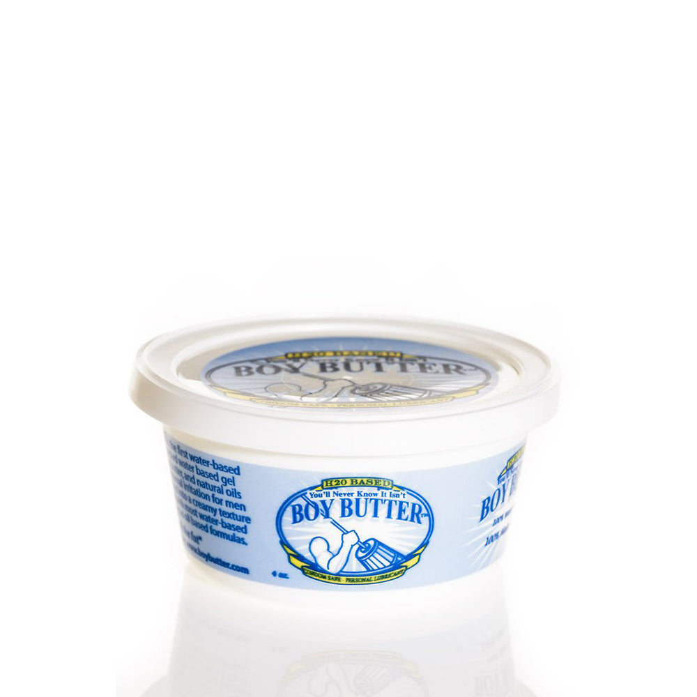 Boy Butter H2O Tub 4oz – Rechargeable, Discreet, Intimate Wellness Accessory – Quiet, Rechargeable, Waterproof, Couples & Solo Use, Discreet Intimate Wellness Accessory