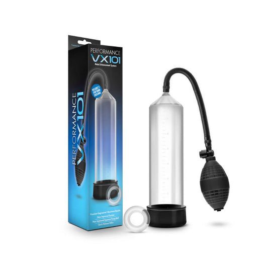 Performance  VX101 Male Enhancement Pump – Rechargeable, Discreet, Intimate Wellness Accessory – Quiet, Rechargeable, Waterproof, Couples & Solo Use, Discreet Intimate Wellness Accessory