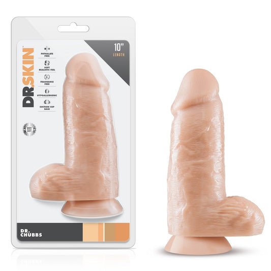 Dr Skin - Dr. Chubbs - Vanilla – Rechargeable, Discreet, Intimate Wellness Accessory – Quiet, Rechargeable, Waterproof, Couples & Solo Use, Discreet Intimate Wellness Accessory