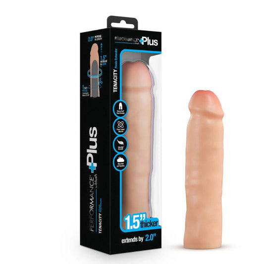 Performance 2" Silicone male Xtender – Rechargeable, Discreet, Intimate Wellness Accessory – Quiet, Rechargeable, Waterproof, Couples & Solo Use, Discreet Intimate Wellness Accessory