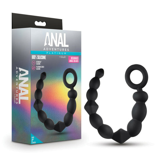 backdoor Adventures -Silicone Beginner Beads – Rechargeable, Discreet, Intimate Wellness Accessory – Quiet, Rechargeable, Waterproof, Couples & Solo Use, Discreet Intimate Wellness Accessory