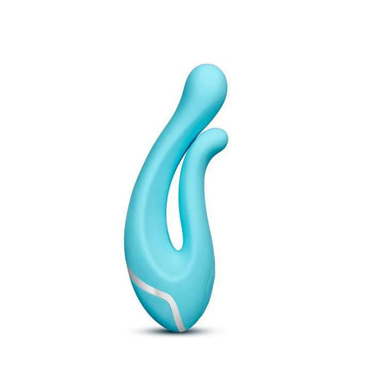 Luxe Arielle Waterproof Dual Stim Vibe * – Rechargeable, Discreet, Intimate Wellness Accessory – Quiet, Rechargeable, Waterproof, Couples & Solo Use, Discreet Intimate Wellness Accessory