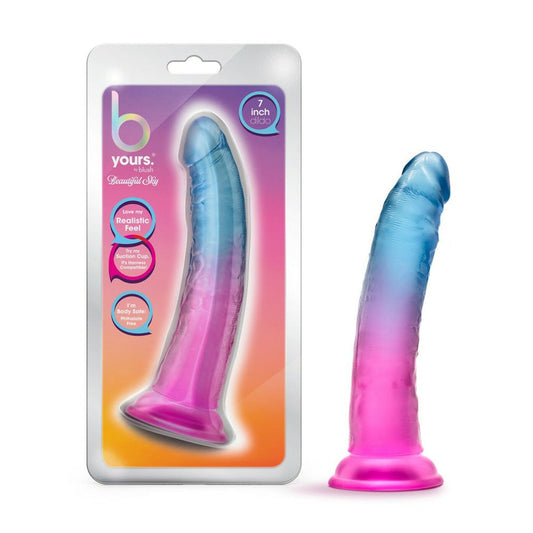 B Yours Beautiful Sky - 7" personal massager  Sunset – Rechargeable, Discreet, Intimate Wellness Accessory – Quiet, Rechargeable, Waterproof, Couples & Solo Use, Discreet Intimate Wellness Accessory