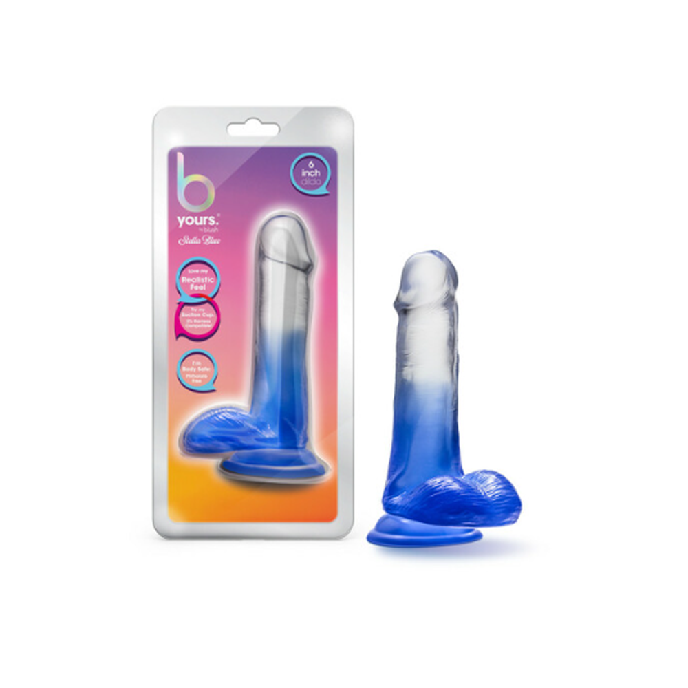 B Yours Stella Blue - 7" personal massager - Blue – Rechargeable, Discreet, Intimate Wellness Accessory – Quiet, Rechargeable, Waterproof, Couples & Solo Use, Discreet Intimate Wellness Accessory