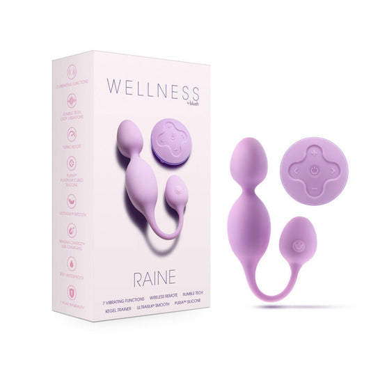 Wellness Raine Vibrating Kegel Ball R/C – Rechargeable, Discreet, Intimate Wellness Accessory – Quiet, Rechargeable, Waterproof, Couples & Solo Use, Discreet Intimate Wellness Accessory