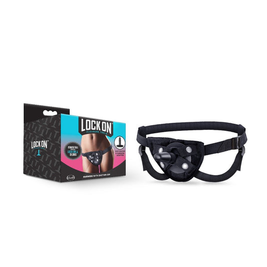 Lock On - Strap On Harness - Black * – Rechargeable, Discreet, Intimate Wellness Accessory – Quiet, Rechargeable, Waterproof, Couples & Solo Use, Discreet Intimate Wellness Accessory