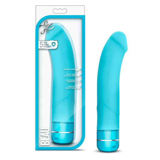 Luxe Beau - Teal – Rechargeable, Discreet, Intimate Wellness Accessory – Quiet, Rechargeable, Waterproof, Couples & Solo Use, Discreet Intimate Wellness Accessory