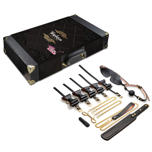 Temptasia Safe Word playful restraint Kit w/ Case* – Rechargeable, Discreet, Intimate Wellness Accessory – Quiet, Rechargeable, Waterproof, Couples & Solo Use, Discreet Intimate Wellness Accessory