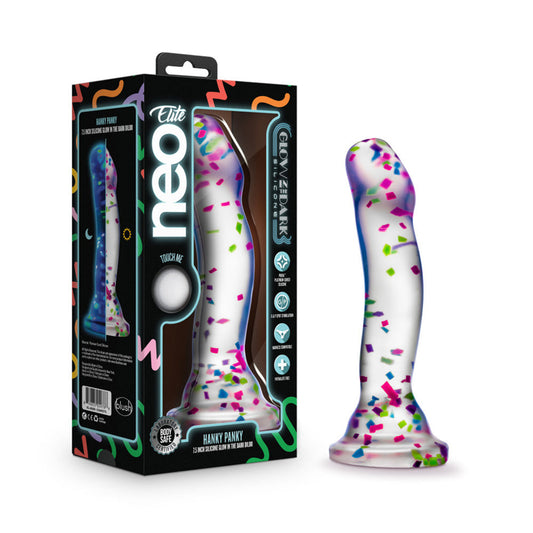 Neo Elite Hanky Panky Confetti Glow – Rechargeable, Discreet, Intimate Wellness Accessory – Quiet, Rechargeable, Waterproof, Couples & Solo Use, Discreet Intimate Wellness Accessory