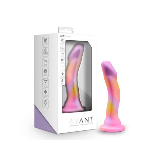 Avant - Sun's Out - Pink – Rechargeable, Discreet, Intimate Wellness Accessory – Quiet, Rechargeable, Waterproof, Couples & Solo Use, Discreet Intimate Wellness Accessory