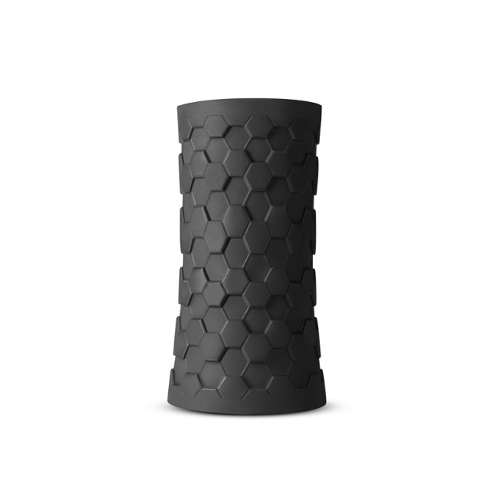 M Elite Platinum - Hekx - Black – Rechargeable, Discreet, Intimate Wellness Accessory – Quiet, Rechargeable, Waterproof, Couples & Solo Use, Discreet Intimate Wellness Accessory
