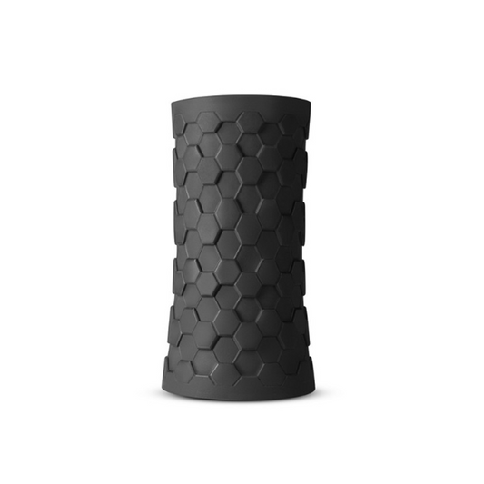 M Elite Platinum - Hekx - Black – Rechargeable, Discreet, Intimate Wellness Accessory – Quiet, Rechargeable, Waterproof, Couples & Solo Use, Discreet Intimate Wellness Accessory