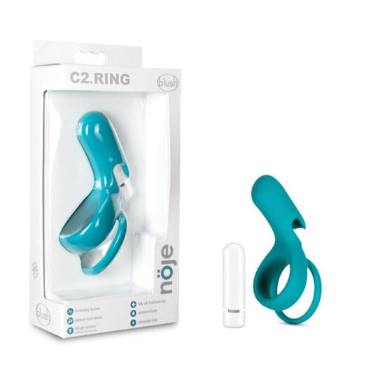Noje - C2. Ring - Juniper – Rechargeable, Discreet, Intimate Wellness Accessory – Quiet, Rechargeable, Waterproof, Couples & Solo Use, Discreet Intimate Wellness Accessory