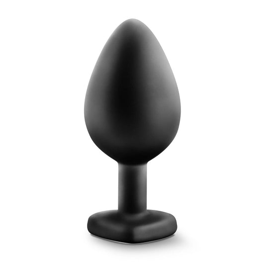 Temptasia Bling Plug Medium - Black – Rechargeable, Discreet, Intimate Wellness Accessory – Quiet, Rechargeable, Waterproof, Couples & Solo Use, Discreet Intimate Wellness Accessory