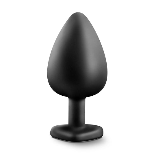 Temptasia Bling Plug Large - Black – Rechargeable, Discreet, Intimate Wellness Accessory – Quiet, Rechargeable, Waterproof, Couples & Solo Use, Discreet Intimate Wellness Accessory