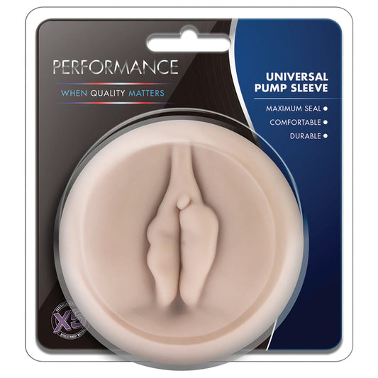 Performance Universal Pump Replacement Sleeve Vagina-Vanilla.
