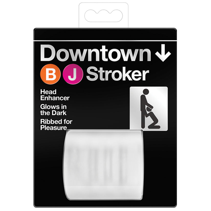 X5 Men Downtown BJ Stroker-Clear.