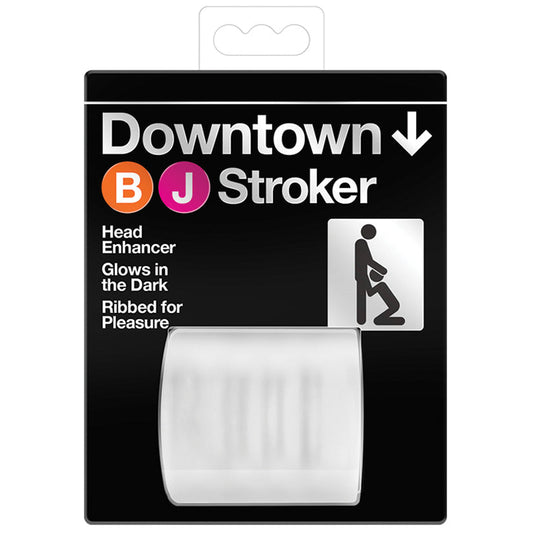 X5 Men Downtown BJ Stroker-Clear.