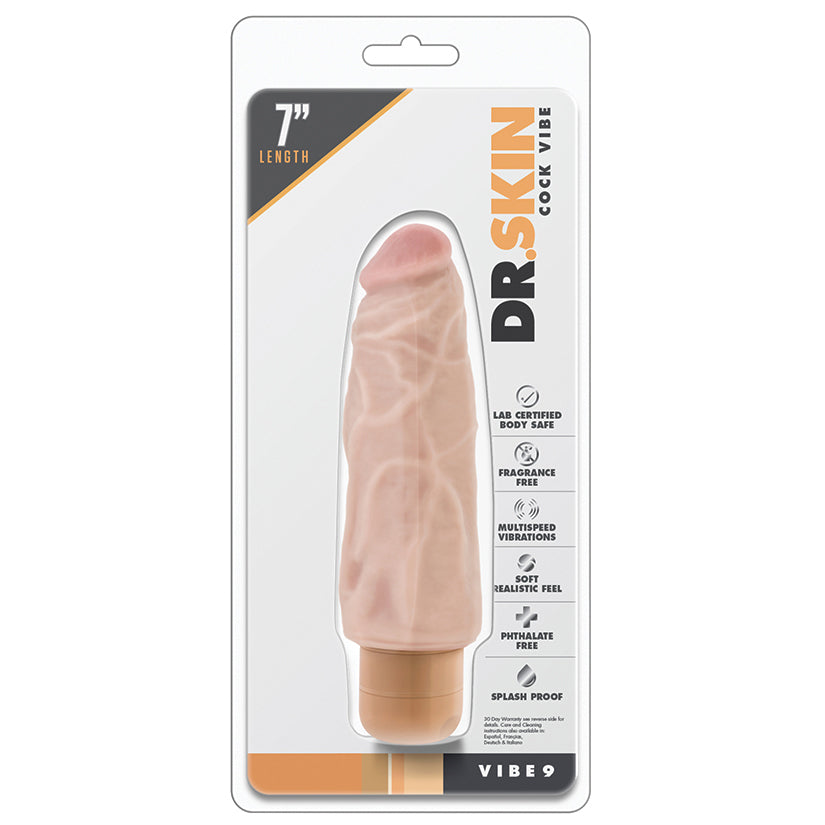 Dr. Skin Cock Vibe 9-Vanilla 7.
