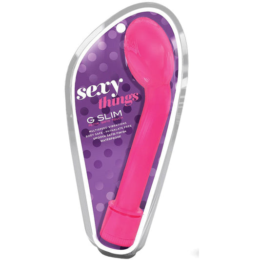 Sexy Things G Slim Petite Satin Touch-Pink 6.5.