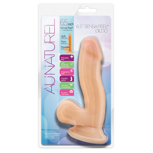 Au Naturel Sensa Feel Dildo-Beige 6.5.