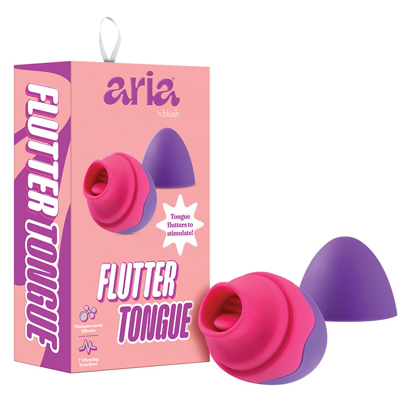 Aria Flutter Tongue-Purple 4.25.