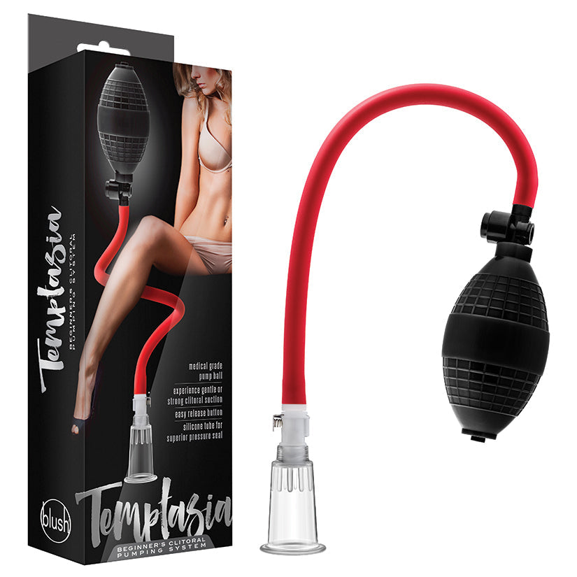 Temptasia Beginner's Clitoral Pumping System-Black.