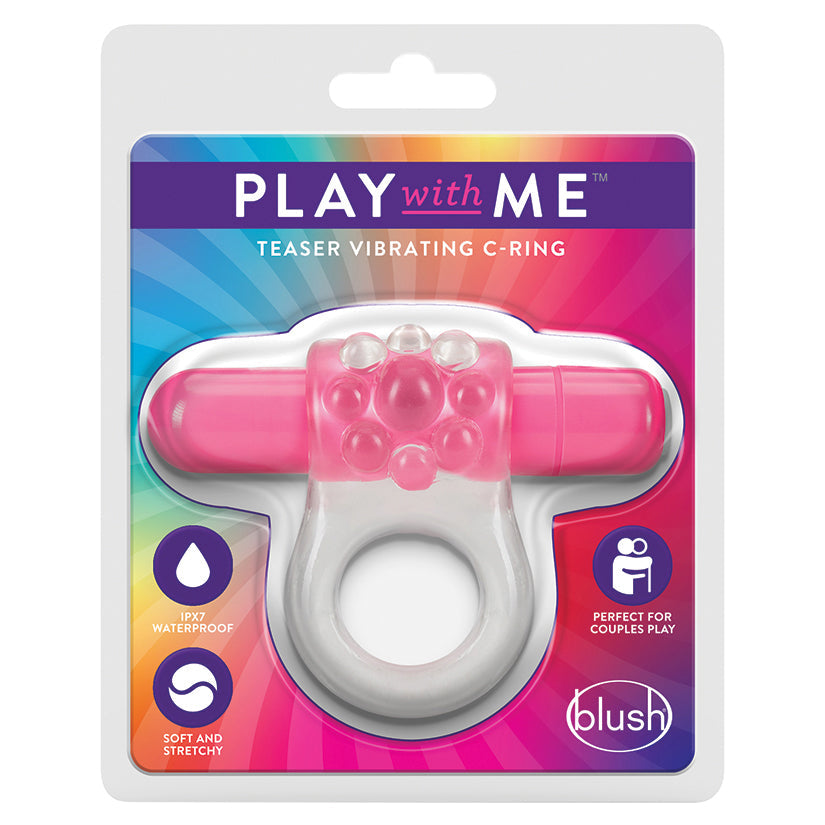 Play with Me Teaser Vibrating C-Ring ??Pink.