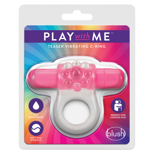 Play with Me Teaser Vibrating C-Ring ??Pink.