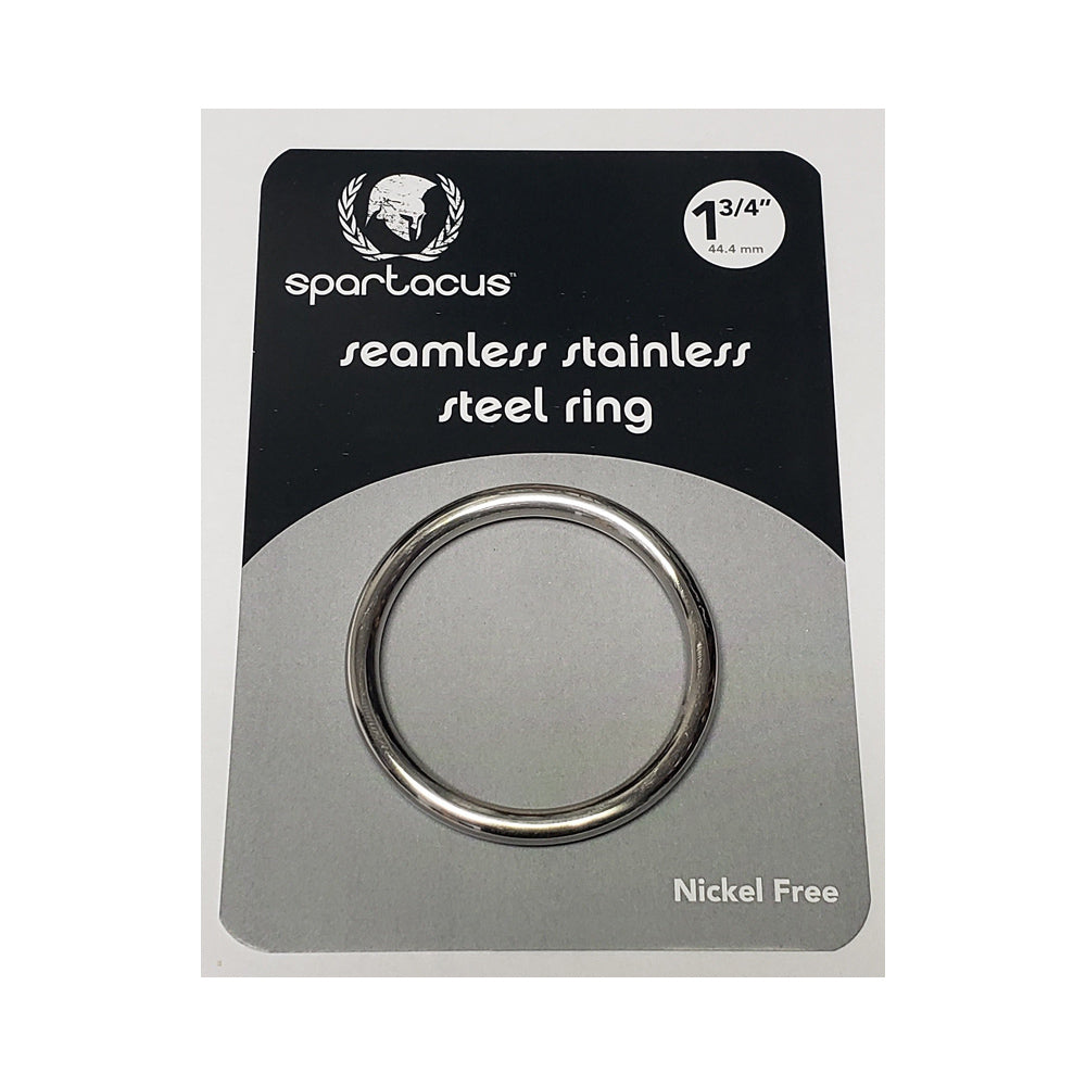 Seamless Stainless Steel Ring 1.75" – Rechargeable, Discreet, Intimate Wellness Accessory – Quiet, Rechargeable, Waterproof, Couples & Solo Use, Discreet Intimate Wellness Accessory
