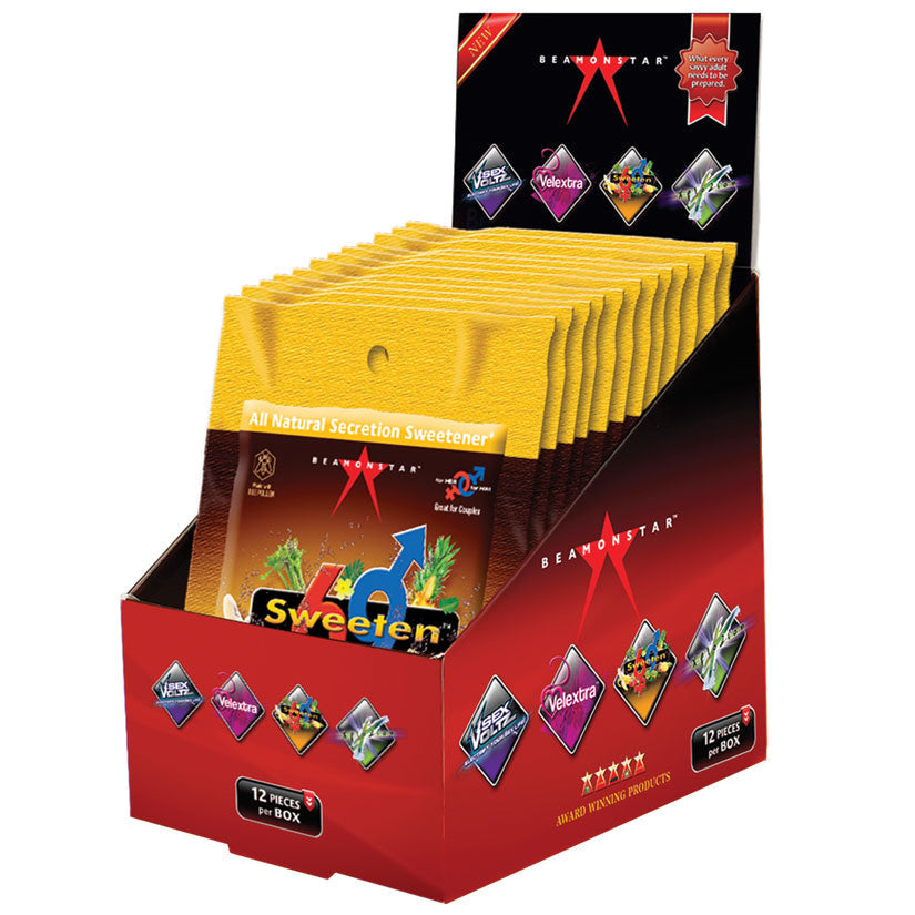 Sweeten 69-2 Pill Pack Display of 12.