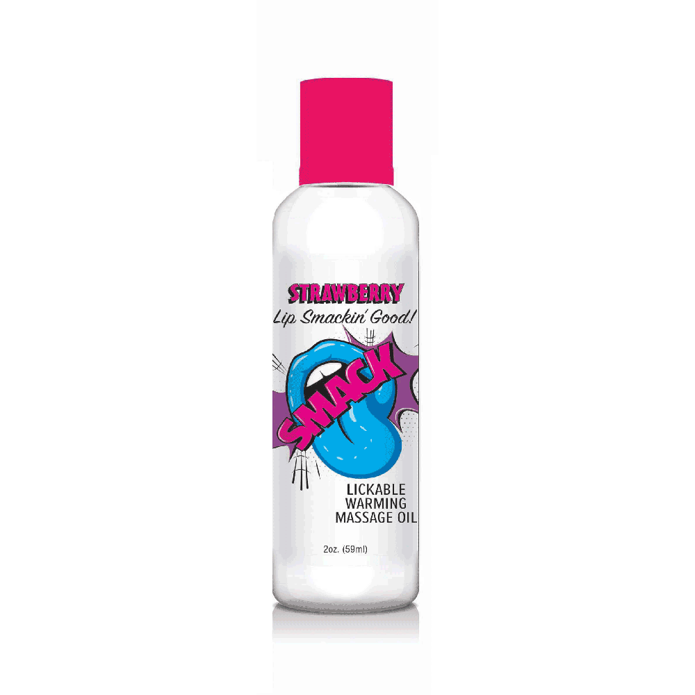 Warming & Lickable Massage Oil Strawberr