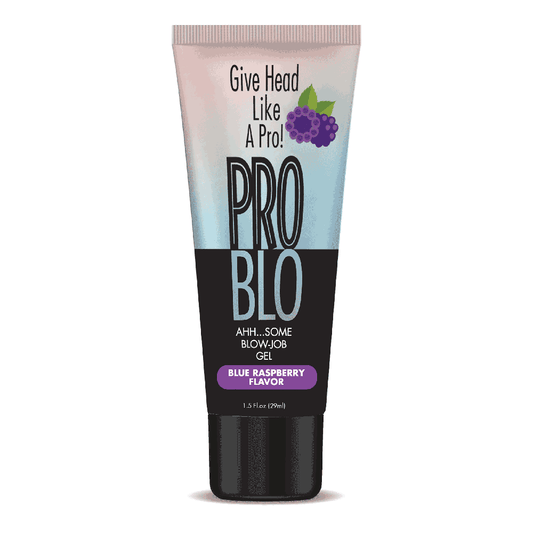 Problo Oral Pleasure Gel -Blue Raspberry – Rechargeable, Discreet, Intimate Wellness Accessory – Quiet, Rechargeable, Waterproof, Couples & Solo Use, Discreet Intimate Wellness Accessory