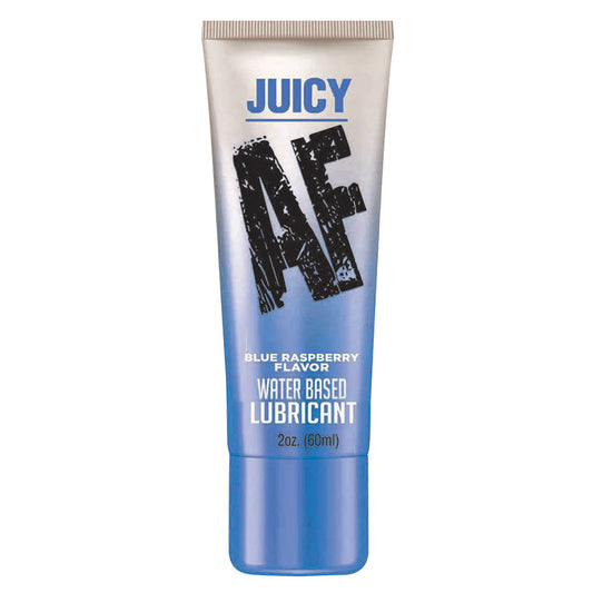 Juicy AF Lube Blue Raspberry 2oz.