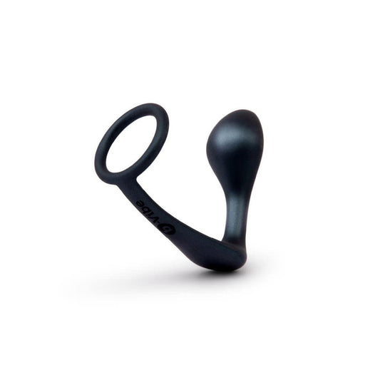 b-Vibe Ringer male Ring &prostate Plug – Rechargeable, Discreet, Intimate Wellness Accessory – Quiet, Rechargeable, Waterproof, Couples & Solo Use, Discreet Intimate Wellness Accessory