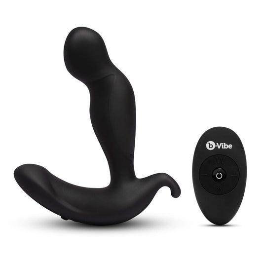 b-Vibe 360 rotating Plug w R/C – Rechargeable, Discreet, Intimate Wellness Accessory – Quiet, Rechargeable, Waterproof, Couples & Solo Use, Discreet Intimate Wellness Accessory