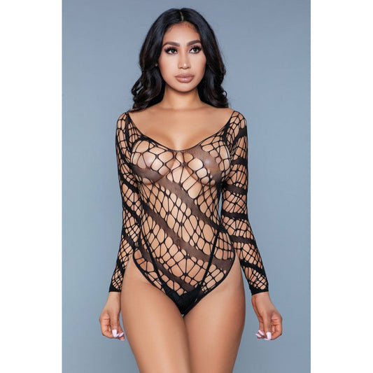 Let Me Love You Bodysuit - Black Queen – Rechargeable, Discreet, Intimate Wellness Accessory – Quiet, Rechargeable, Waterproof, Couples & Solo Use, Discreet Intimate Wellness Accessory