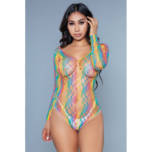 Let Me Love You Bodysuit -Rainbow Queen – Rechargeable, Discreet, Intimate Wellness Accessory – Quiet, Rechargeable, Waterproof, Couples & Solo Use, Discreet Intimate Wellness Accessory