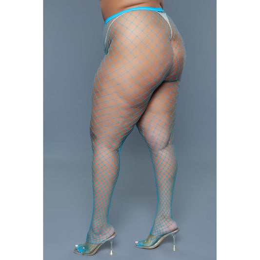 Can't Back Down Pantyhose - Turquoise Qu – Rechargeable, Discreet, Intimate Wellness Accessory – Quiet, Rechargeable, Waterproof, Couples & Solo Use, Discreet Intimate Wellness Accessory