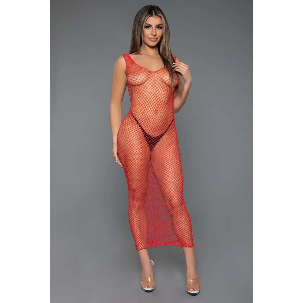 Unleash Me Dress - Red – Rechargeable, Discreet, Intimate Wellness Accessory – Quiet, Rechargeable, Waterproof, Couples & Solo Use, Discreet Intimate Wellness Accessory