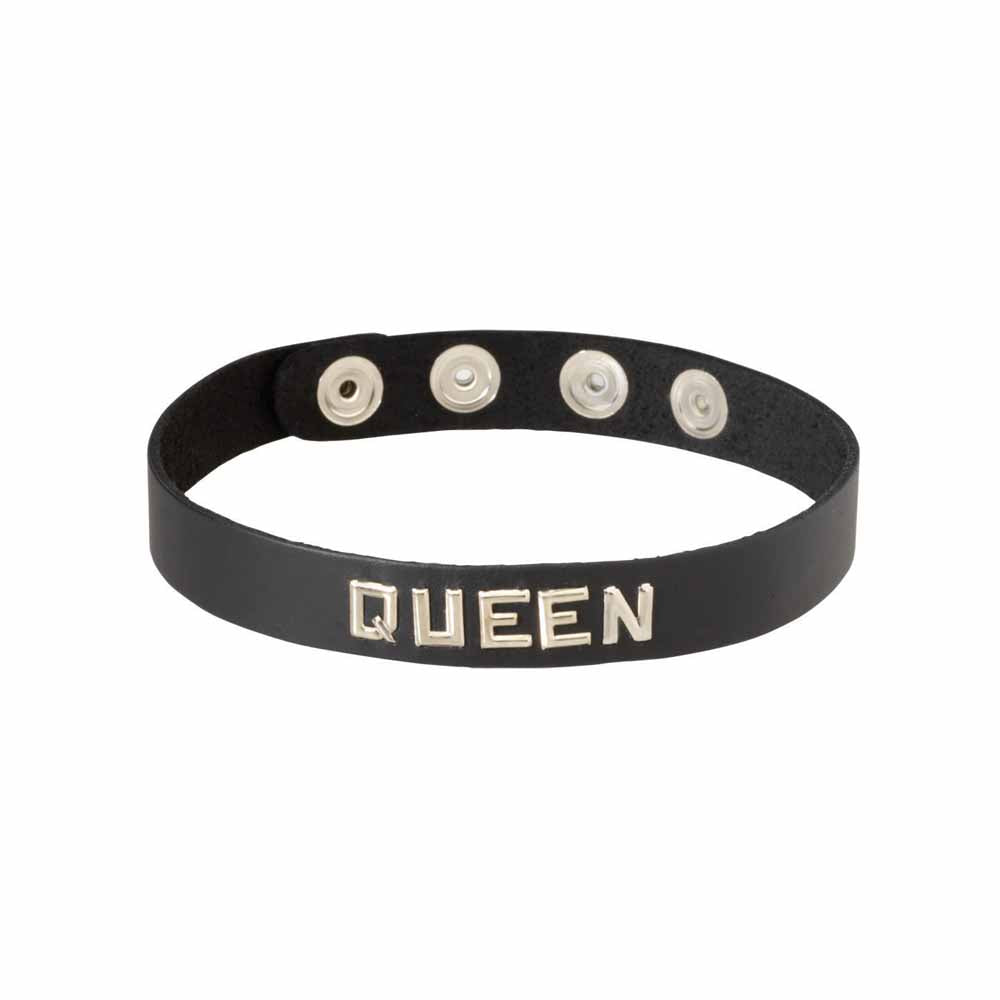 Wordband Collar - QUEEN – Rechargeable, Discreet, Intimate Wellness Accessory – Quiet, Rechargeable, Waterproof, Couples & Solo Use, Discreet Intimate Wellness Accessory